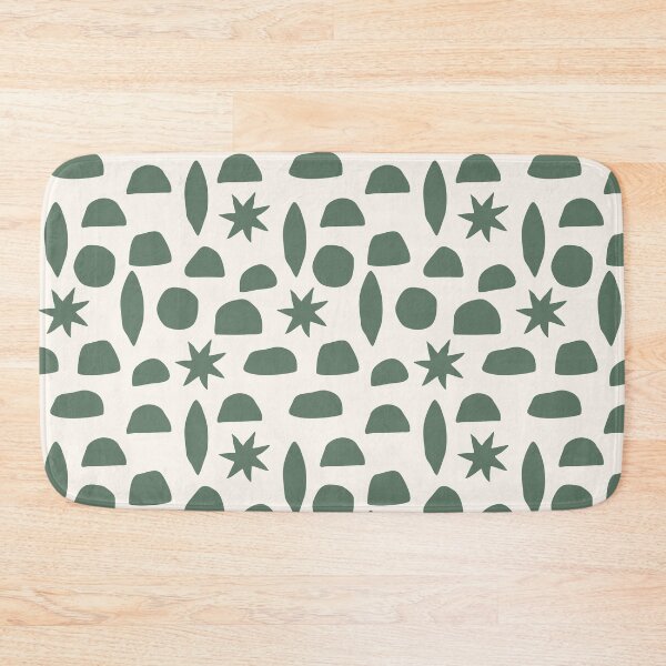 Item preview, EARTHY BOHO HENRI MATISSE MILITARY GREEN ON CREAM designed and sold by blomastudios.