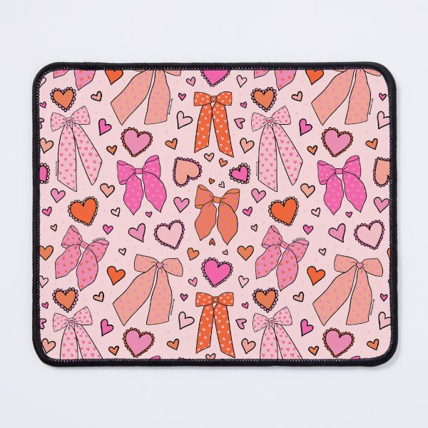 Item preview, Valentine Bow Print designed and sold by doodlebymeg.