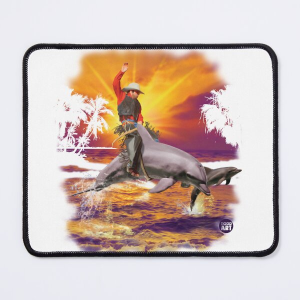 Item preview, COWBOY DOLPHIN designed and sold by TODD GOLDMAN.