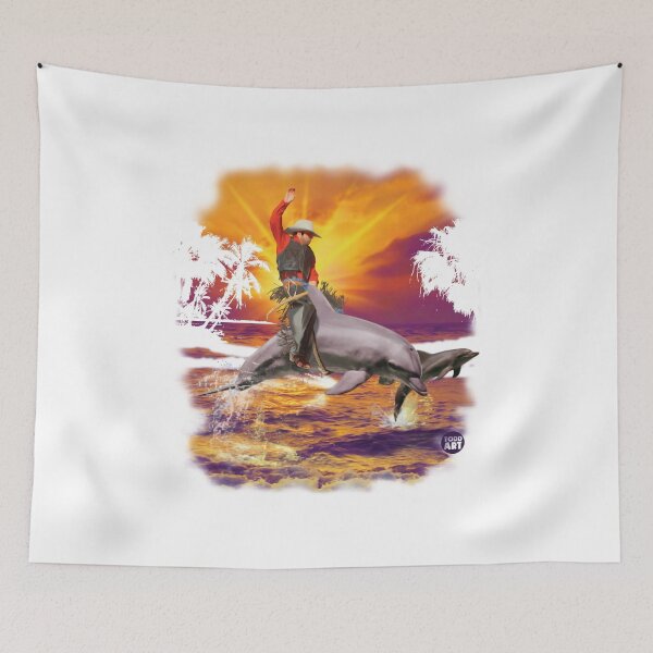 Item preview, COWBOY DOLPHIN designed and sold by TODD GOLDMAN.