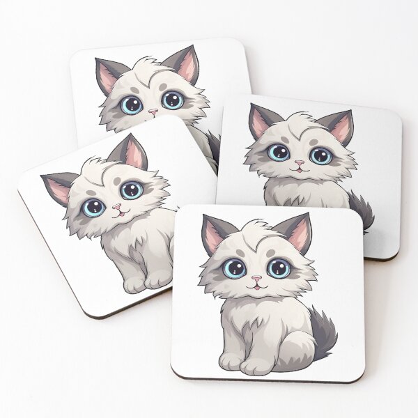 Item preview, Smiley Ragdoll kitten designed and sold by flocrafty.