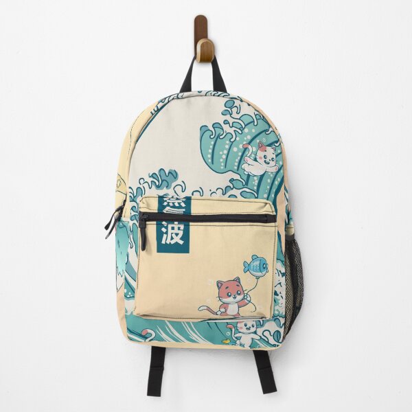 Item preview, Great Wave off Kanagawa - Cute Cats Surfing designed and sold by Faissal Thomass.