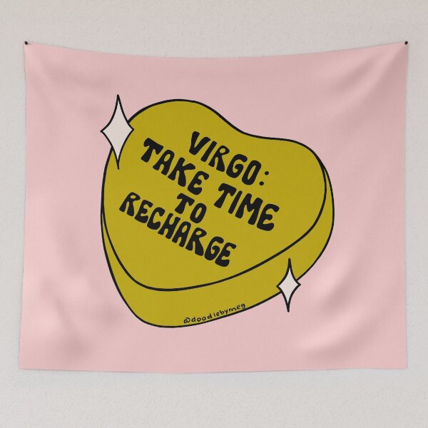 Item preview, Virgo Conversation Heart designed and sold by doodlebymeg.