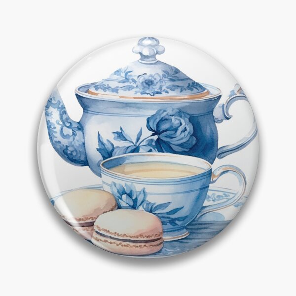 Item preview, Macaroons And Teapot designed and sold by MarElfArtelier.