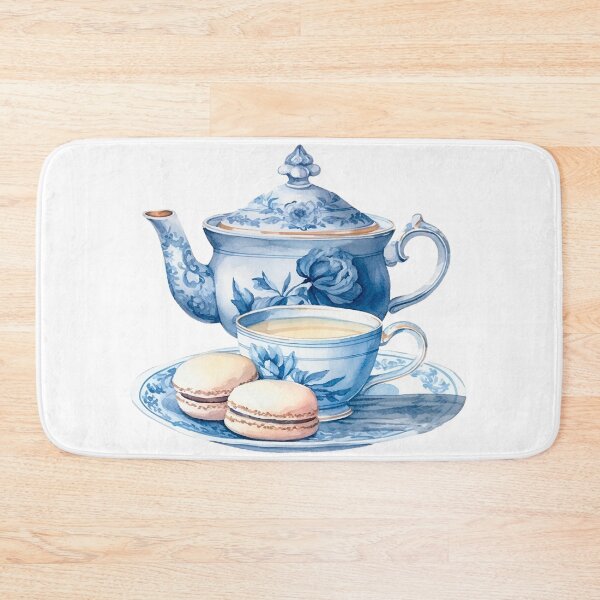 Item preview, Macaroons And Teapot designed and sold by MarElfArtelier.
