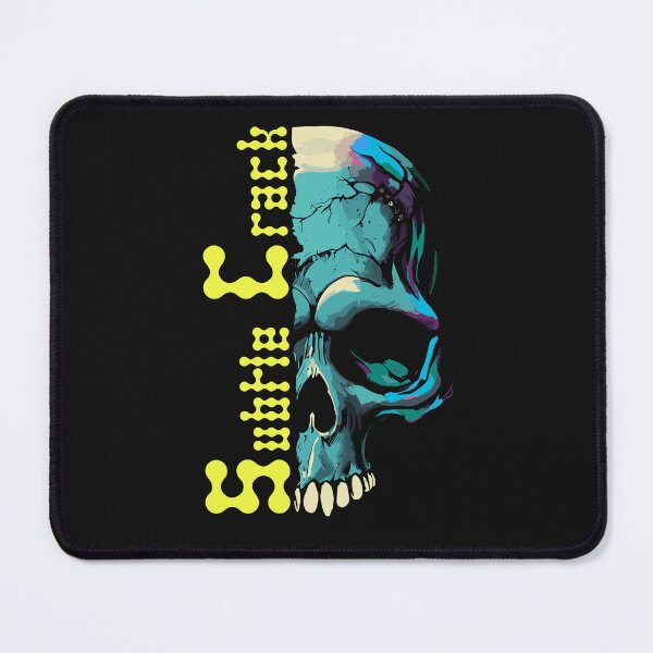 Item preview, Trendy Neon Skull Art T-Shirt - Subtle Crack Design designed and sold by mantra2023.