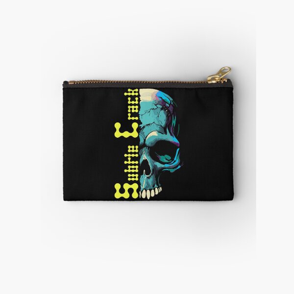 Item preview, Trendy Neon Skull Art T-Shirt - Subtle Crack Design designed and sold by mantra2023.