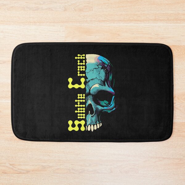 Item preview, Trendy Neon Skull Art T-Shirt - Subtle Crack Design designed and sold by mantra2023.