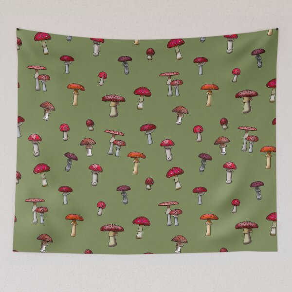 Item preview, Magical Mushrooms M 4 designed and sold by Against the Current Art.