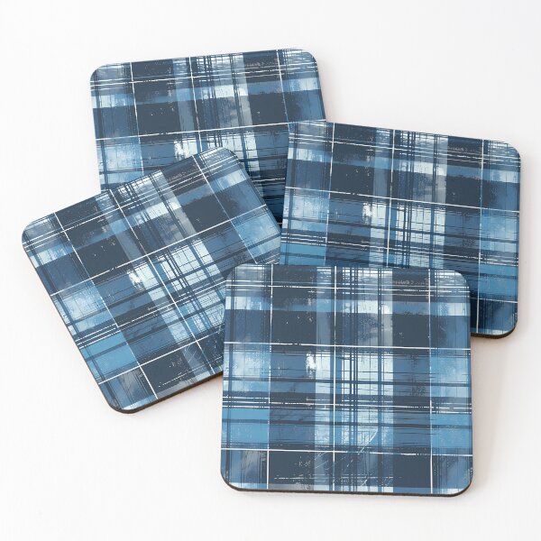 Item preview, Blue Plaid Pattern designed and sold by Lumora.Studio.