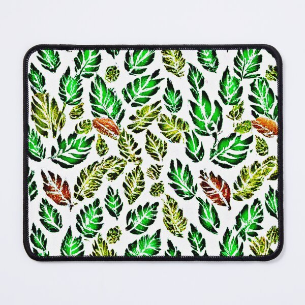 Item preview, Vivid Color Burst Leaves Pattern designed and sold by Health And Fitness Posts e-Store.