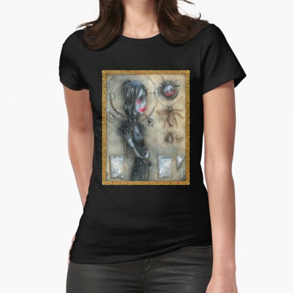 Dreaming Cover Art: Sluagh Fitted T-Shirt