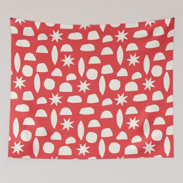 Item preview, BOHO HENRI MATISSE CHARCOAL VINTAGE RED designed and sold by blomastudios.