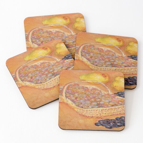 Item preview, Claude Monet - Basket of Graphes, Quinces and Pears designed and sold by 4syntart.