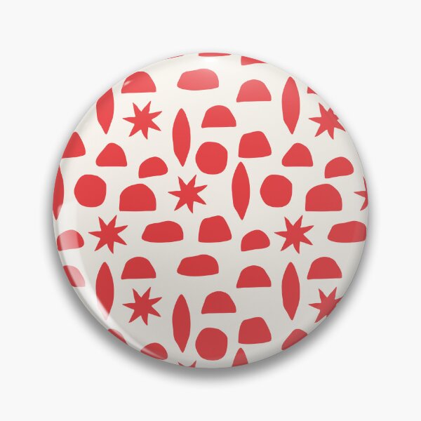 Item preview, BOHO HENRI MATISSE CHARCOAL VINTAGE RED ON CREAM designed and sold by blomastudios.