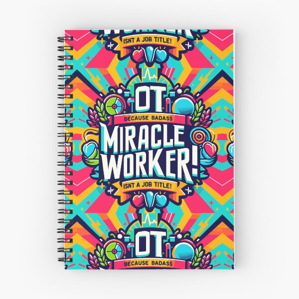 Item preview, OT Because Badass Miracle Worker Isn't A Job Title! Athletic Trainer designed and sold by TeesYouWant.