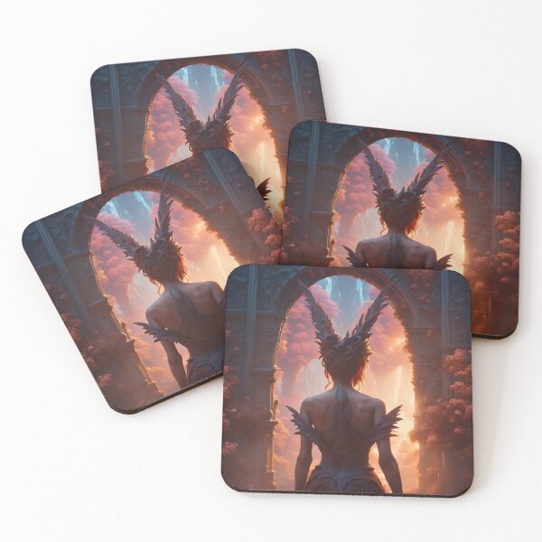 Item preview, A Fairy Approaching The Portal to Human Life designed and sold by MoriFantasy.