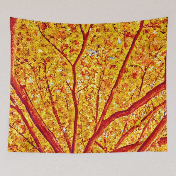 Item preview, Vibrant Tree Leaves Elegance Pattern designed and sold by Health And Fitness Posts e-Store.