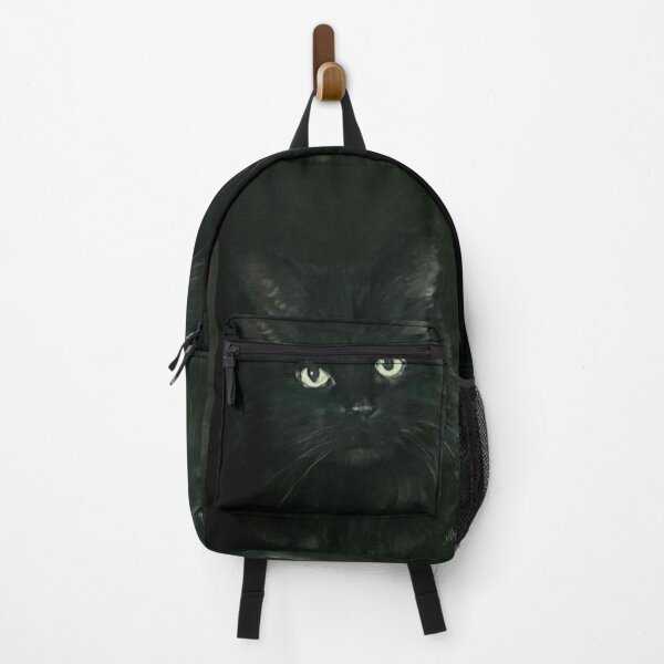 Item preview, Black cat with green eyes designed and sold by NathBros.