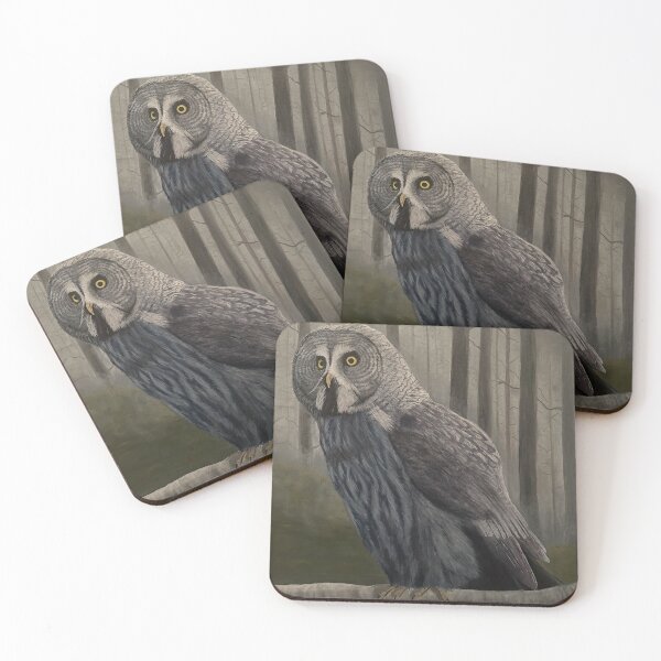Item preview, Great Grey Owl designed and sold by Skrzekut.