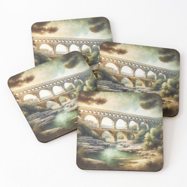 Item preview, Éclat Naturel : Pont du Gard designed and sold by FrescoDesign.