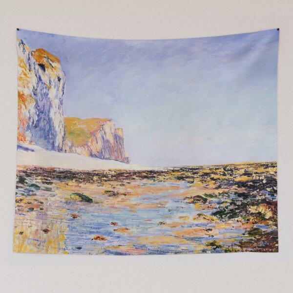 Artikelvorschau, Claude Monet – Strand und Klippen bei Pourville, Morgeneffekt entworfen und verkauft von 4syntart.