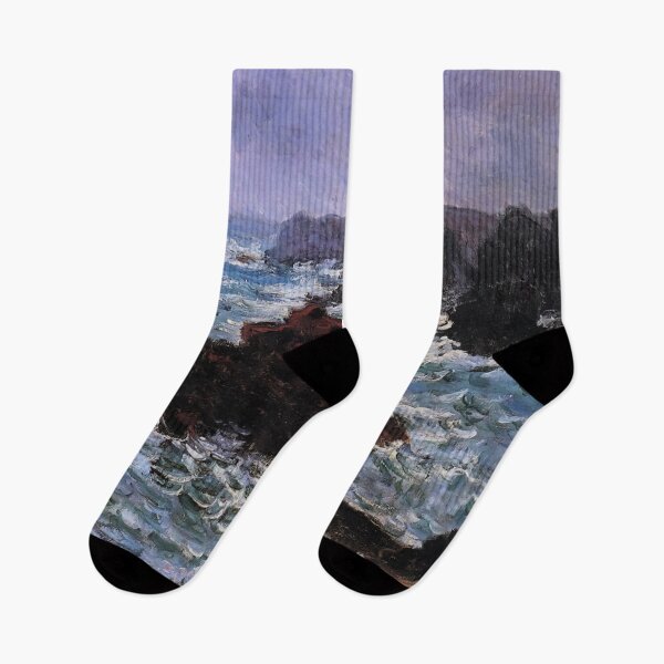Item preview, Claude Monet - Belle-Ile, Rain Effect designed and sold by 4syntart.