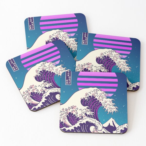 Item preview, Great Wave off Kanagawa - Cyberpunk designed and sold by Faissal Thomass.
