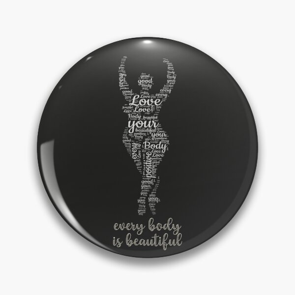 Item preview, Every body is beautiful designed and sold by ElenaHrubes.