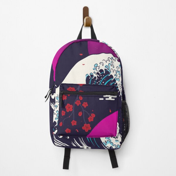 Item preview, Great Wave off Kanagawa - Pink Haze designed and sold by Faissal Thomass.