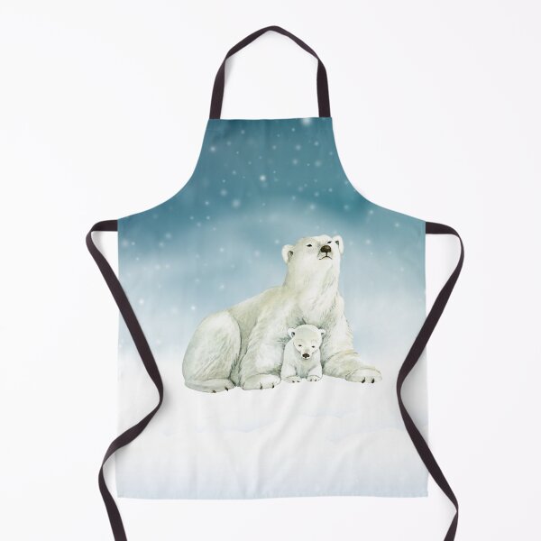 Item preview, Mama and Baby Polar Bears designed and sold by tomorrowsart.