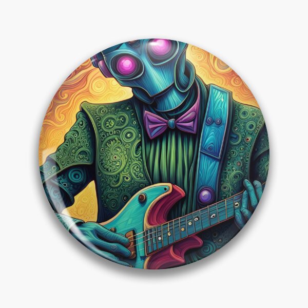 Item preview, A Robotic Guitar Solo designed and sold by Bright-Moonrise.