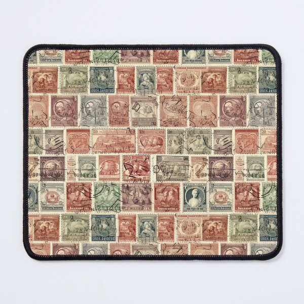 Item preview, Vintage Postage Stamp Pattern  designed and sold by sheprint.