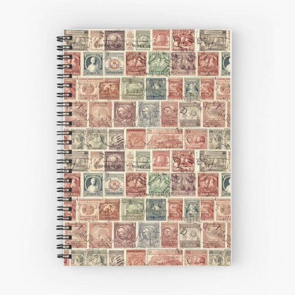 Item preview, Vintage Postage Stamp Pattern  designed and sold by sheprint.