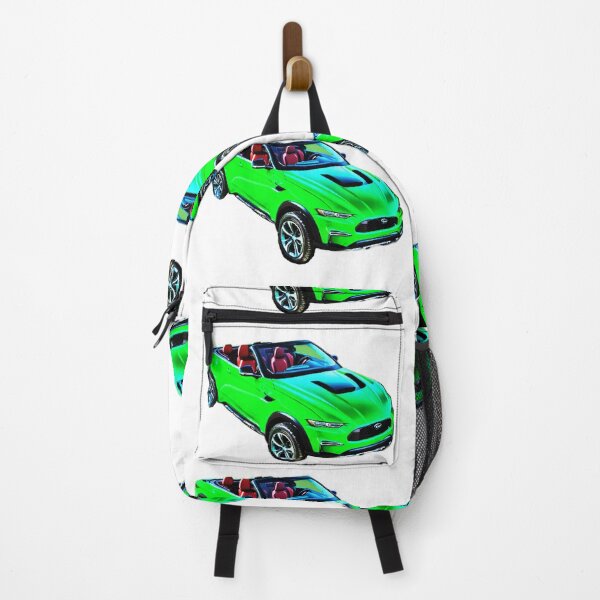 Aperçu de l'œuvre automobile, style convertible sport, couleur vert eau créée et vendue par janjacbu.