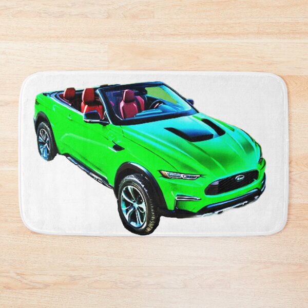 Aperçu de l'œuvre automobile, style convertible sport, couleur vert eau créée et vendue par janjacbu.