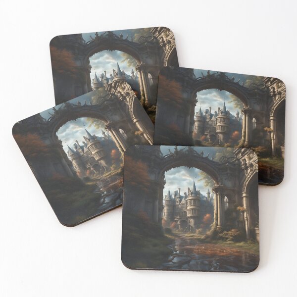 Item preview, A Secret Hidden Castle Passage By The River designed and sold by MoriFantasy.