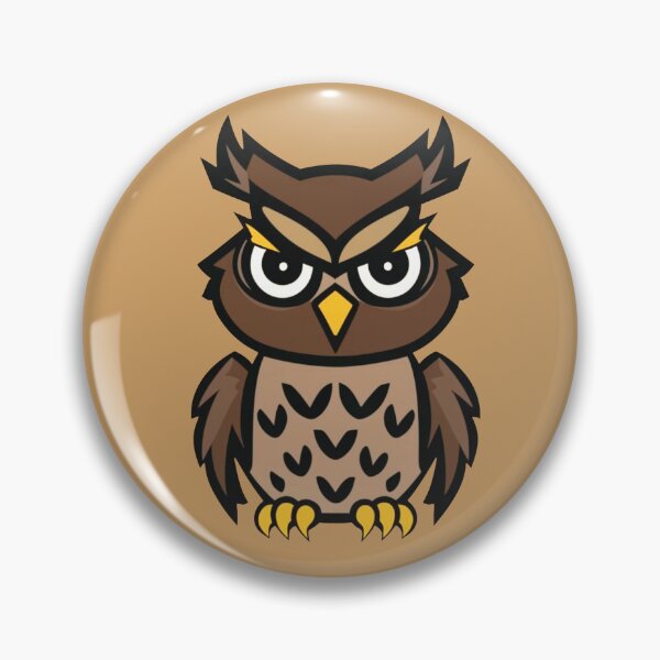 Item preview, Angry Owl, Logo style designed and sold by Cr320.