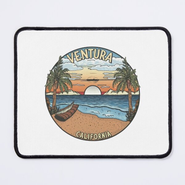 Item preview, Ventura, California | White sunset on the horizon designed and sold by CircinusStore.