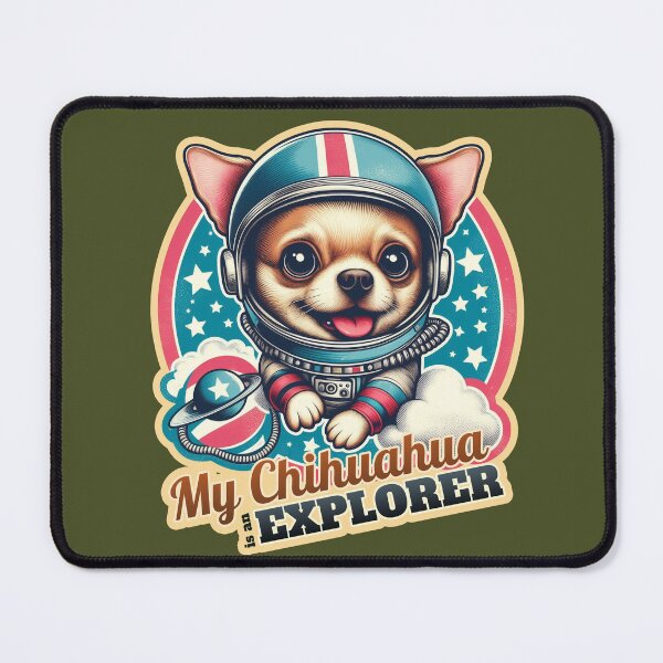 Item preview, Astronaut Chihuahua designed and sold by ThisDress.
