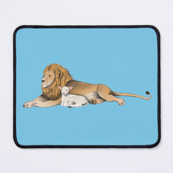 Item preview, Lion Laying with Lamb designed and sold by LuxusLiner.