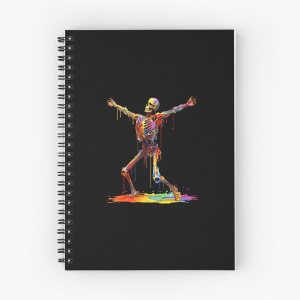 Item preview, Funny Preppy Skeleton Quote human skeleton Colored bones designed and sold by Ouzgane.