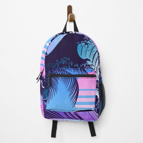 Item preview, Great Wave off Kanagawa - Retro Wave designed and sold by Faissal Thomass.