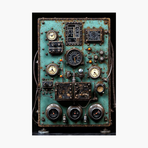 Artikel-Vorschau von Bedienfeld des Kalten Krieges – Technologie, designt und verkauft von jecphotography.