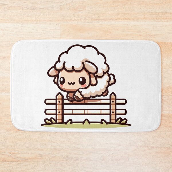 Item preview, Jumping Sheep designed and sold by FossilizedPixel.