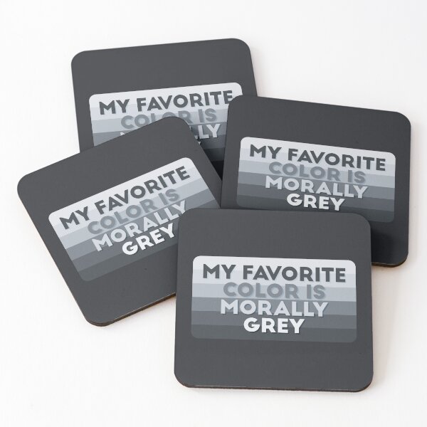 Item preview, My favorite color is morally grey designed and sold by SweetLog.
