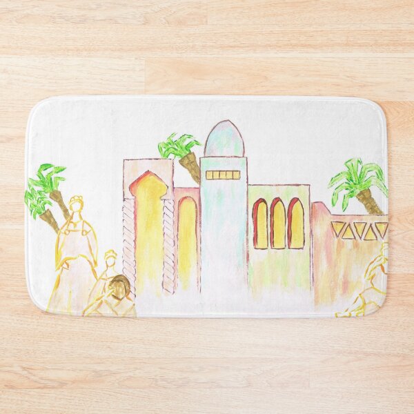 Item preview, Light Colorful Art Scene, Oasis Joys with Cute Painting Style. designed and sold by ArtBySamTah.