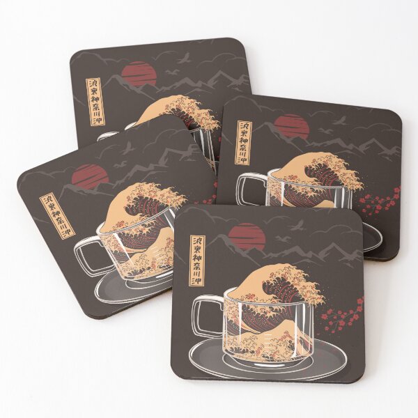 Item preview, Great Wave off Kanagawa - Cup of Coffee designed and sold by Faissal Thomass.