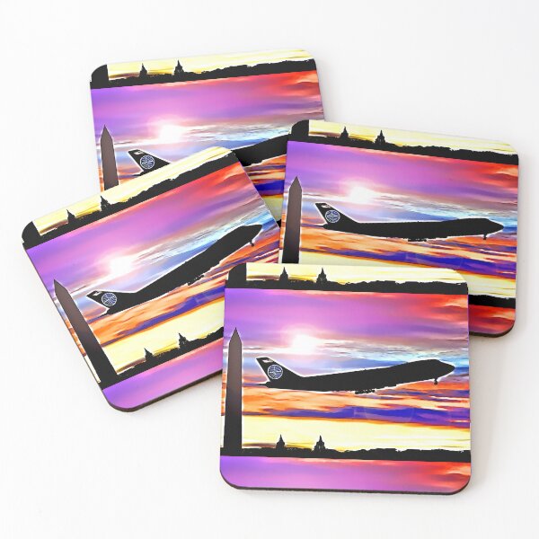 Item preview, Airplane Landing at Washington designed and sold by Daniel Janda.