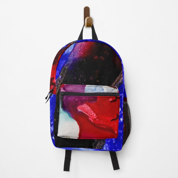 Item preview, Purple Red Blue Gold Alcohol Ink designed and sold by heatherdoucette.